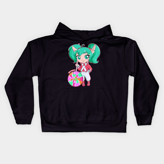 Lollipoppy Kids Hoodie by MeikosArt